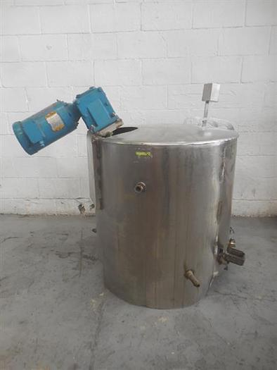 Used Vulcan Hart model KST-80 80 Gallon Stainless Steel Jacketed Tank with Mixer
