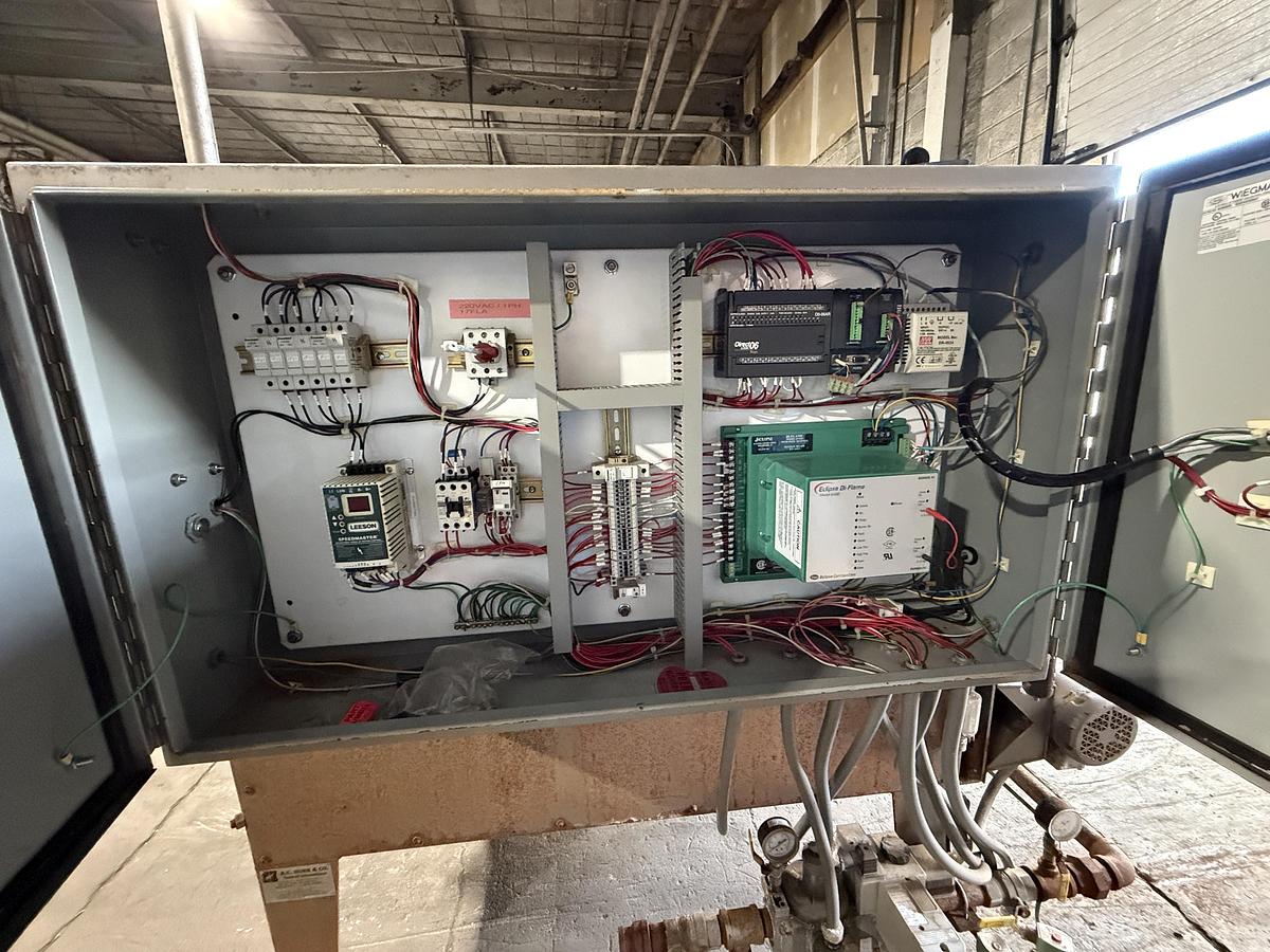 Used AC Horn model 322-M 1,000 lb/hr 3-bag Dry Nut Roaster