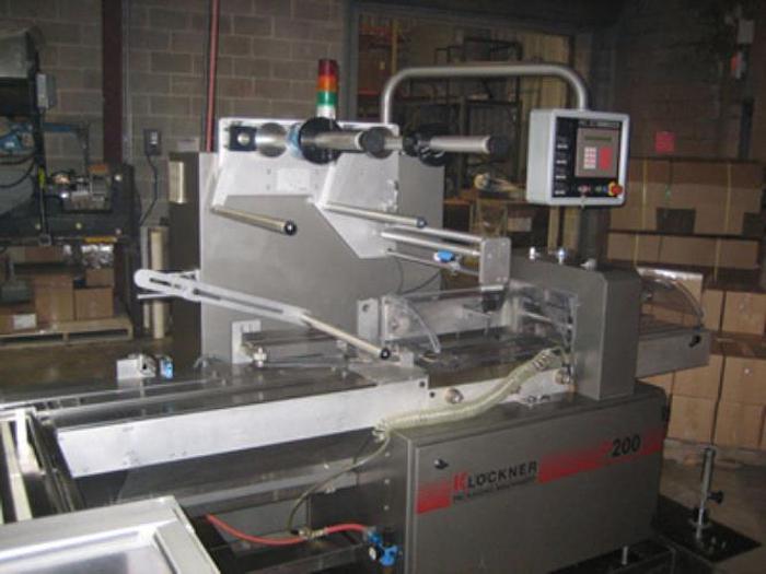 Used Klockner Pack 200 Flow Wrapper