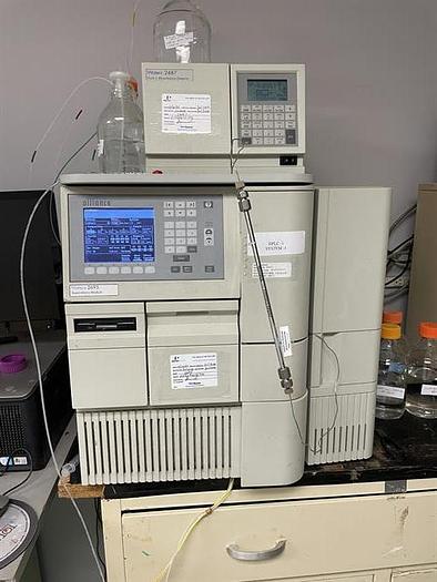 Used (2) Alliance HPLC with 2695 Separations Module and 2996 Photodiode Array Detector with one PC with software