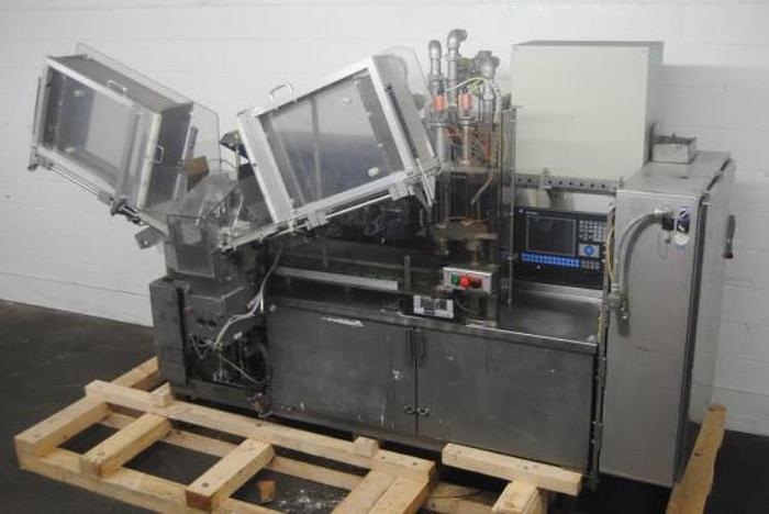 Used Arenco model AM2000 Hot Air Tube Filler and Sealer