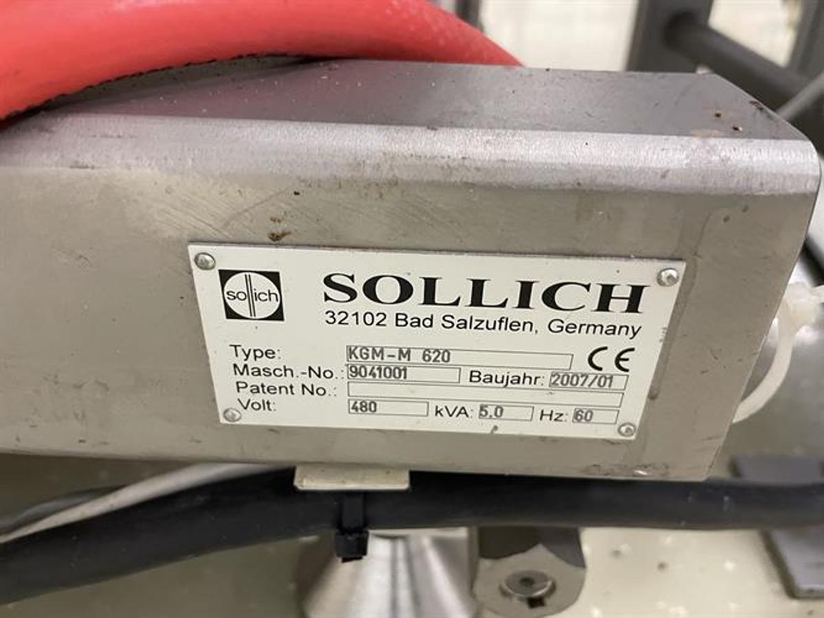 Used Sollich 620 (24") Caramel Nut Cluster Depositing Line - 150 clusters/minute