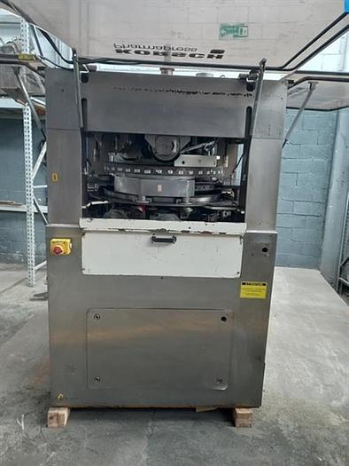 Used Korsch Pharmapress 39 station rotary tablet press