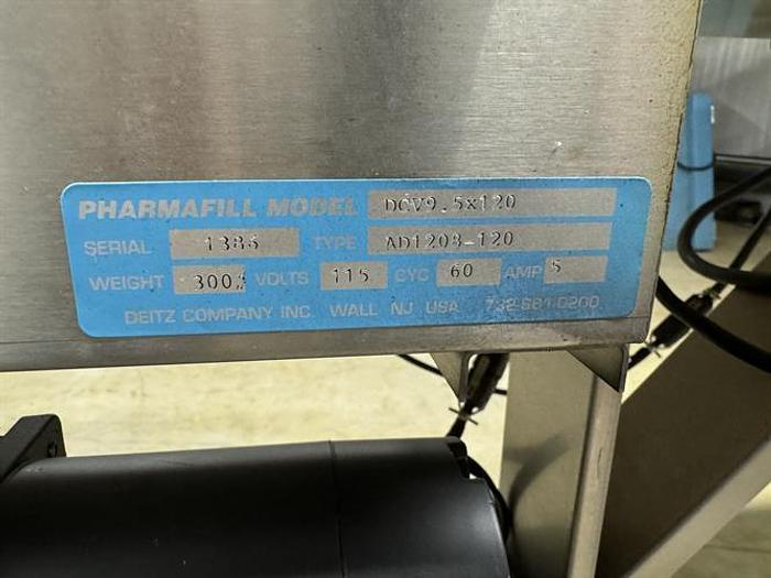 Used Pharmafill Model TC3 automatic tablet/capsule filling line
