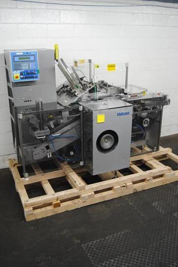 Used Uhlmann model C100 Cartoner with blister feed