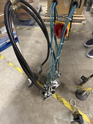 Used King model TC8 8 lane electronic channel tablet/capsule counter