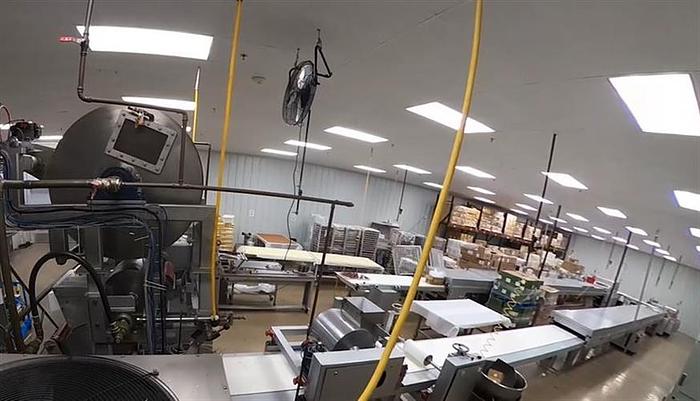 Used Sollich Double Layer Conbar Slab Line with Sollich Enrober