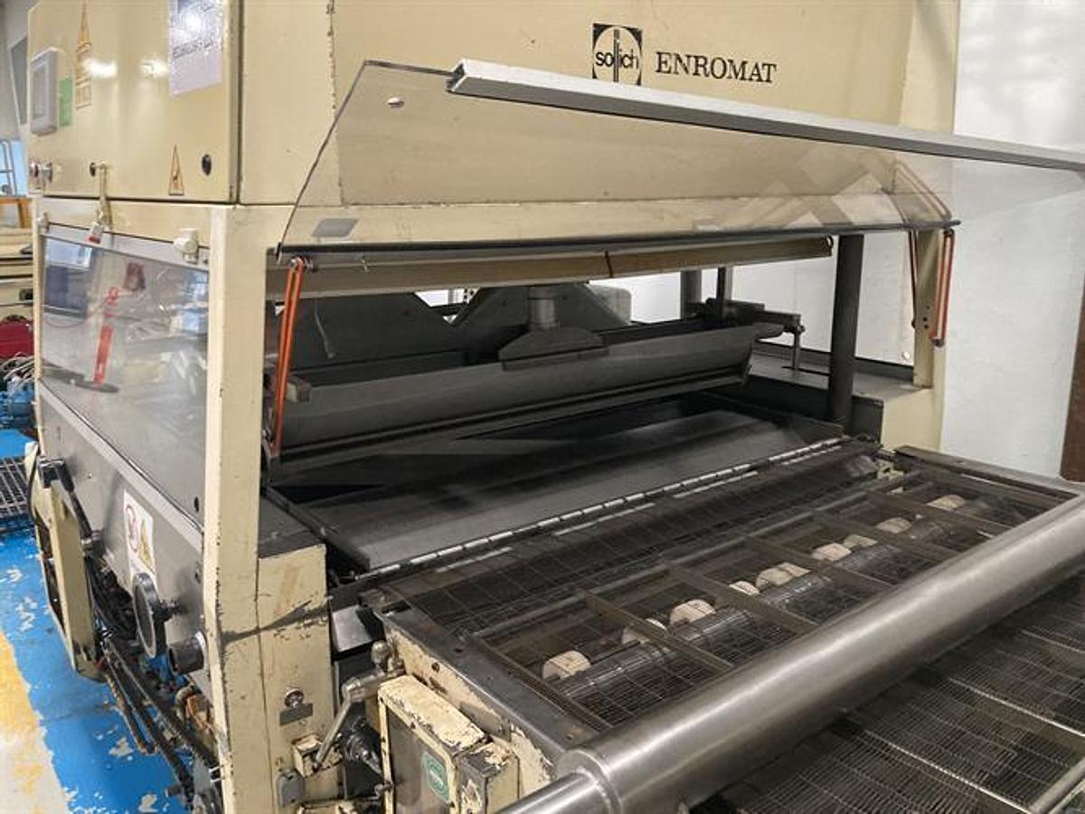 Used Sollich EMN 1300 Enromat /Bottomer/Enrober