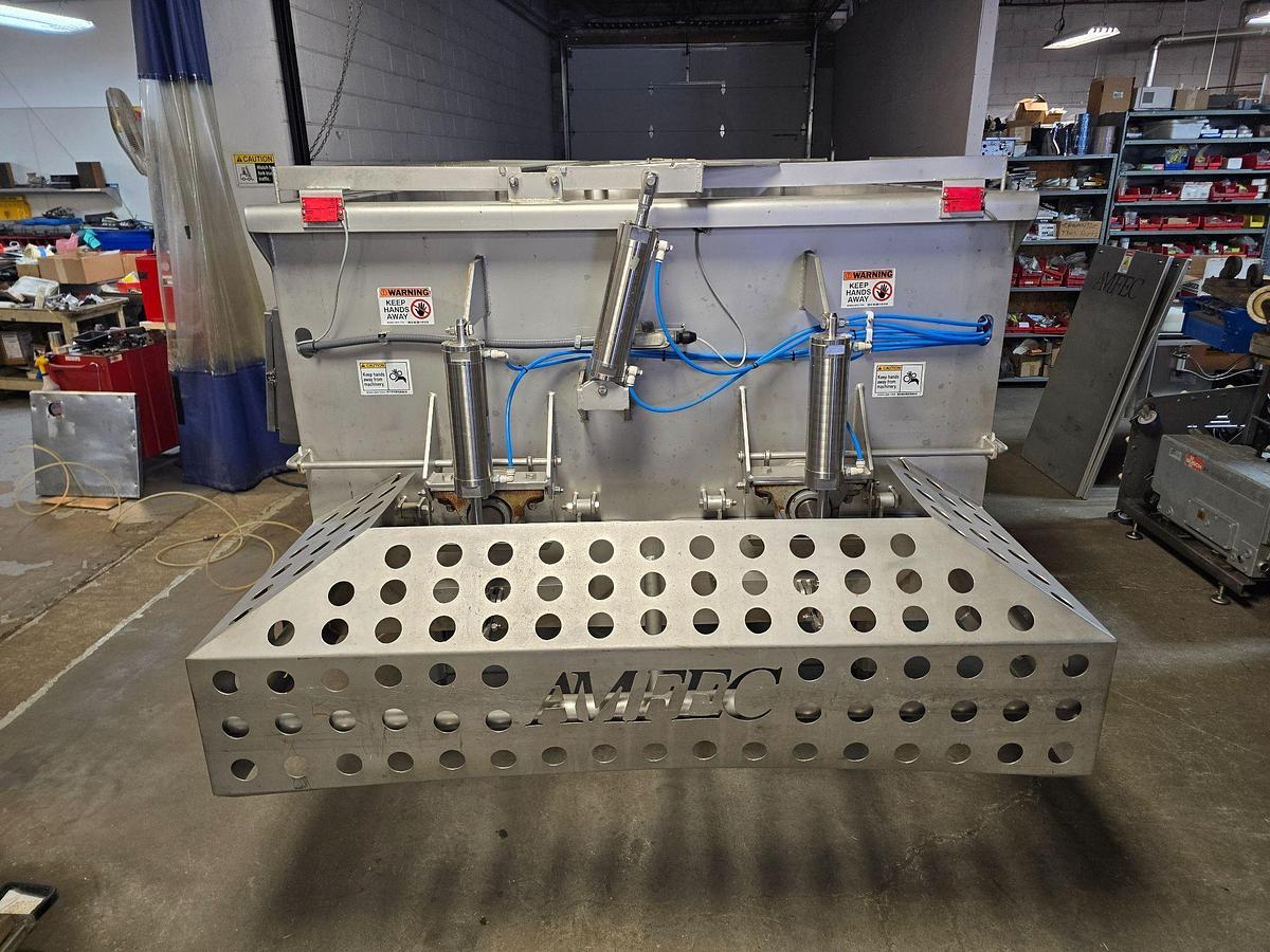 Used AMFEC Model 510 6,000 LB Paddle Mixer