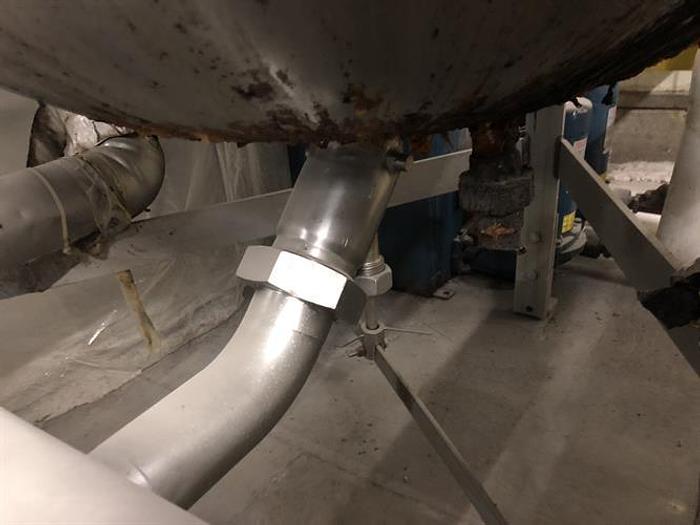 Used Lee 150 Gallon Stainless Steel Jacketed Cooking Kettle with Removable Basket