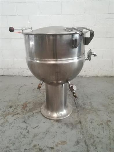 Used Groen model PT-10 Stainless Steel Jacketed Kettle