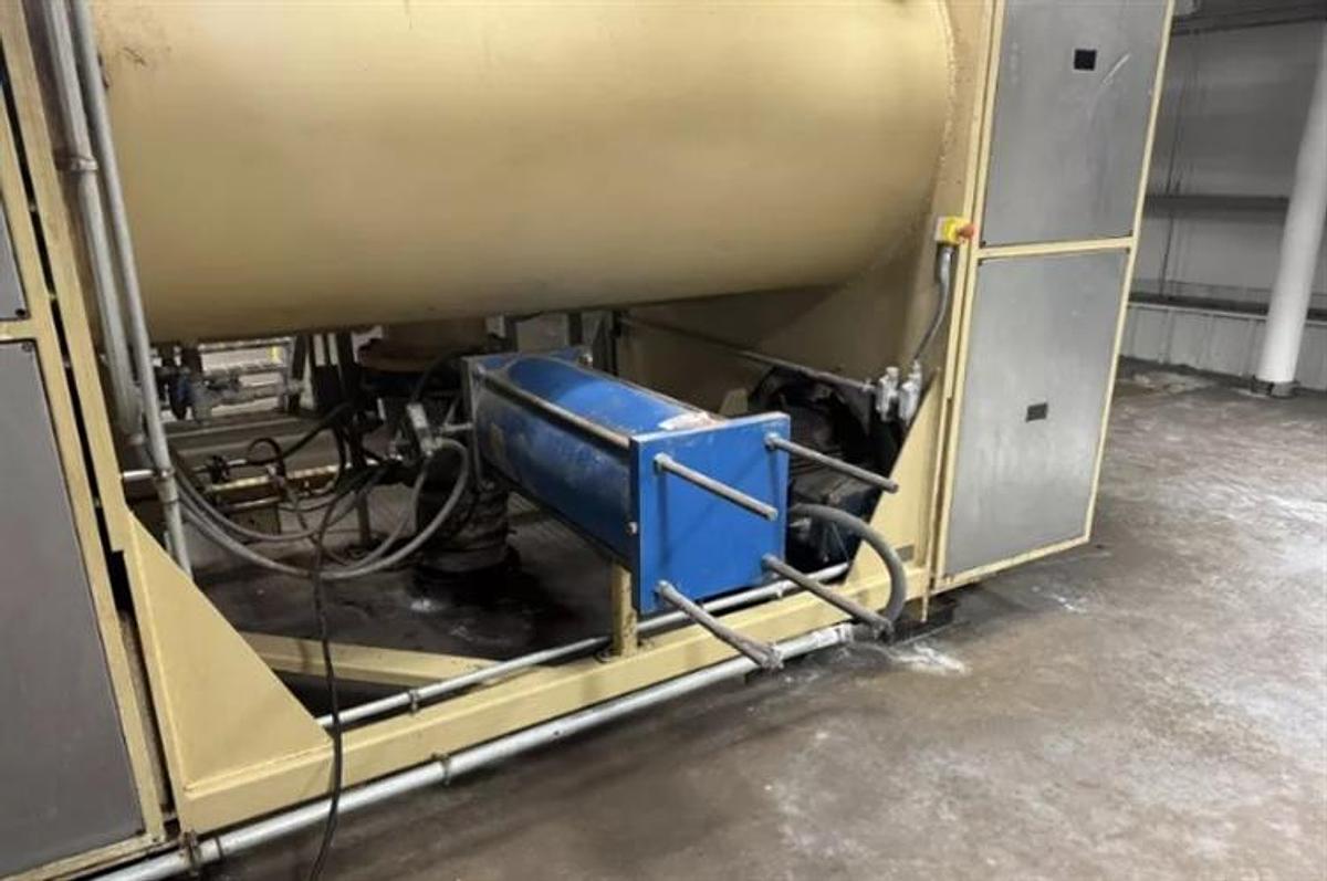Used Bauermeister 2000-kg Jacketed Chocolate Paste Mixer