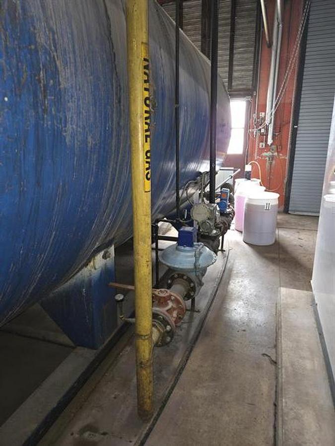 Used Hurst 850HP Gas Fired Boiler