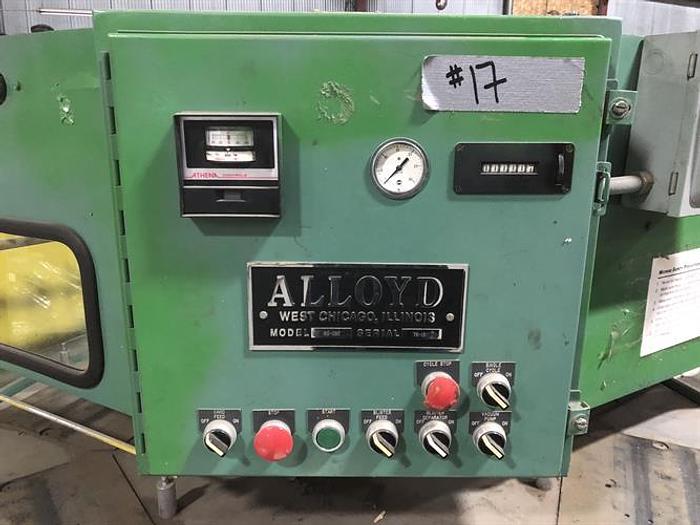 Used Alloyd 6S-CBE rotary blister packager