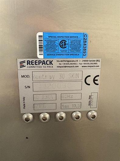 Used Reepack Reetray 30 Skin Packaging Machine