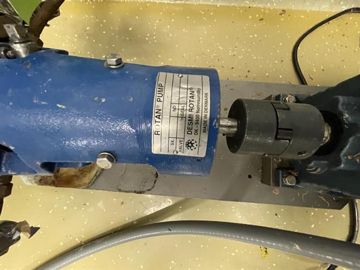 Used Rotan Jacketed 2" Chocolate Pump j- Carbon steel and water jacketed