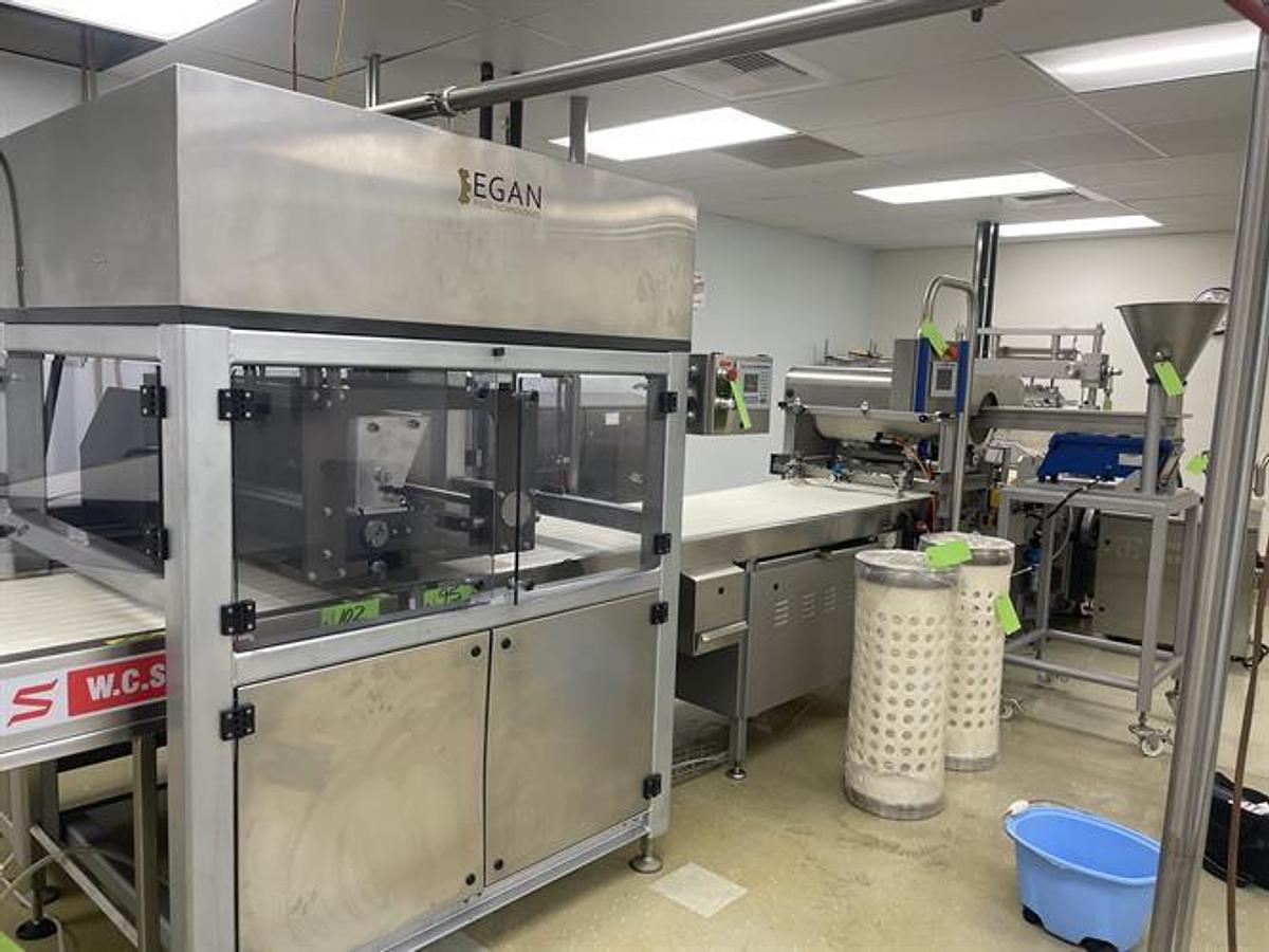 Used Sollich 620 (24") Caramel Nut Cluster Depositing Line - 150 clusters/minute