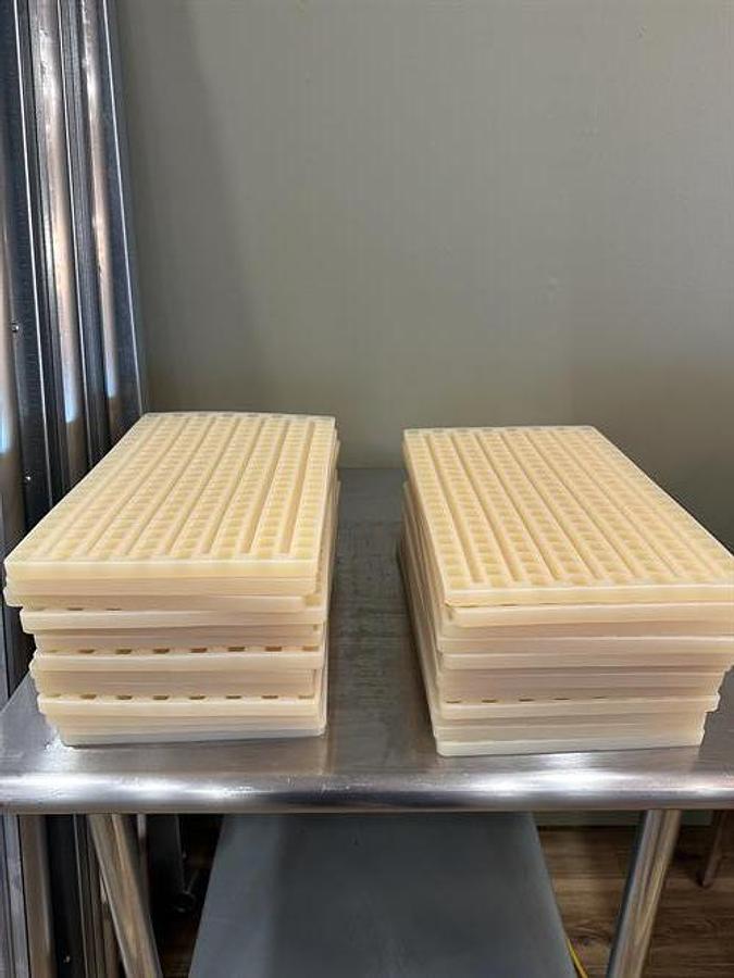Used Truffly Made XL Universal Gummy Depositor with Molds and Panner