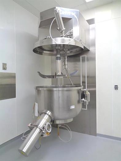 Used Vector Model GMX-600, 600 Liter Stainless Steel High Shear Granulator