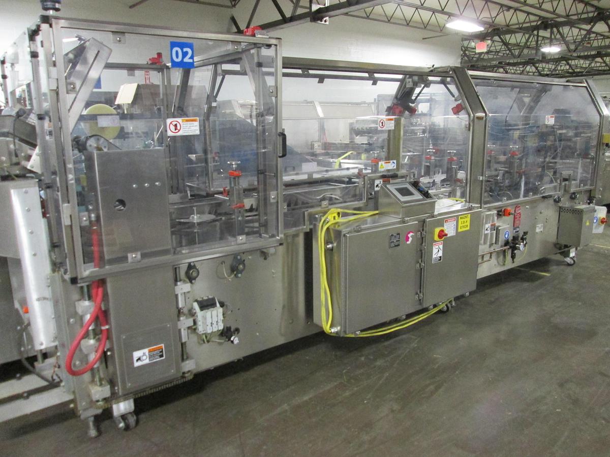 Used Adco Model 15DBC105SS Automatic Horizontal Cartoner