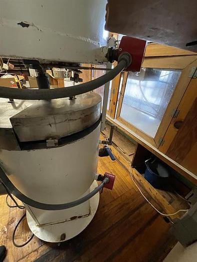 Used Tinsley 200/200 lb Over and Under Chocolate Melter