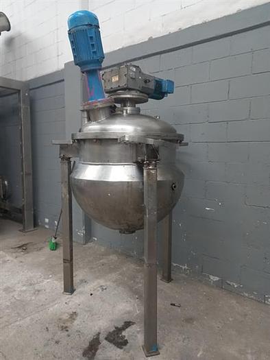 Used Newade stainless steel 95 gallon jacketed Kettle