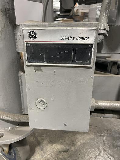 Used Patterson Kelley 3 Cu Ft stainless steel V Blender with intensifier bar