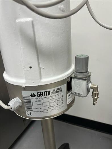 Used Selmi Comfit Maxi Coating Pan w Sprayer