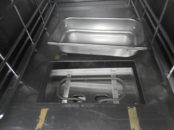 Used Lang stainless steel electric oven.