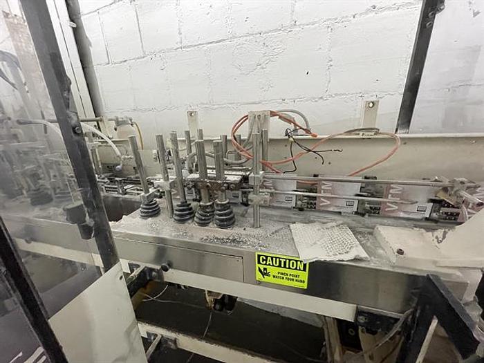 Used Bartelt model IM7-12 Pouch Packager with AMS Auger Filler