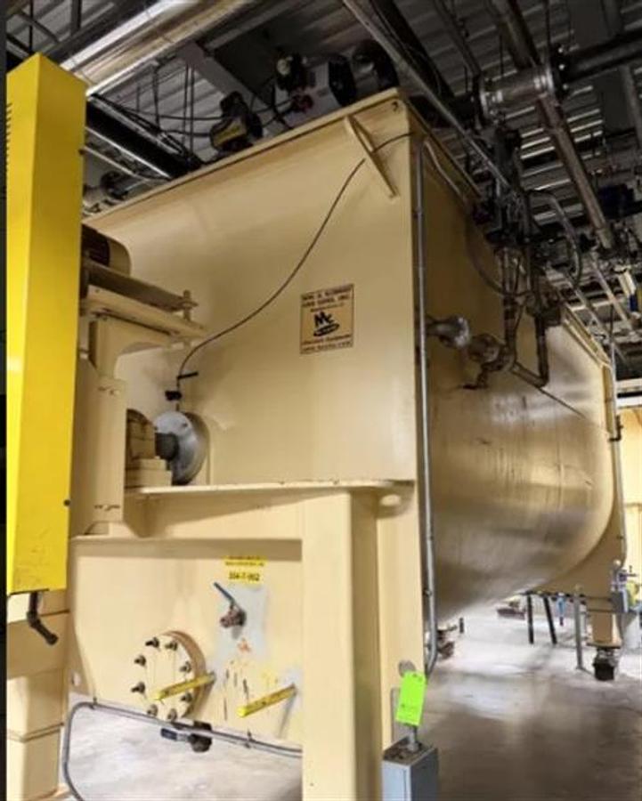 Used WM.A.Schmidt 50,000-lb Jacketed Horizontal Chocolate Tank