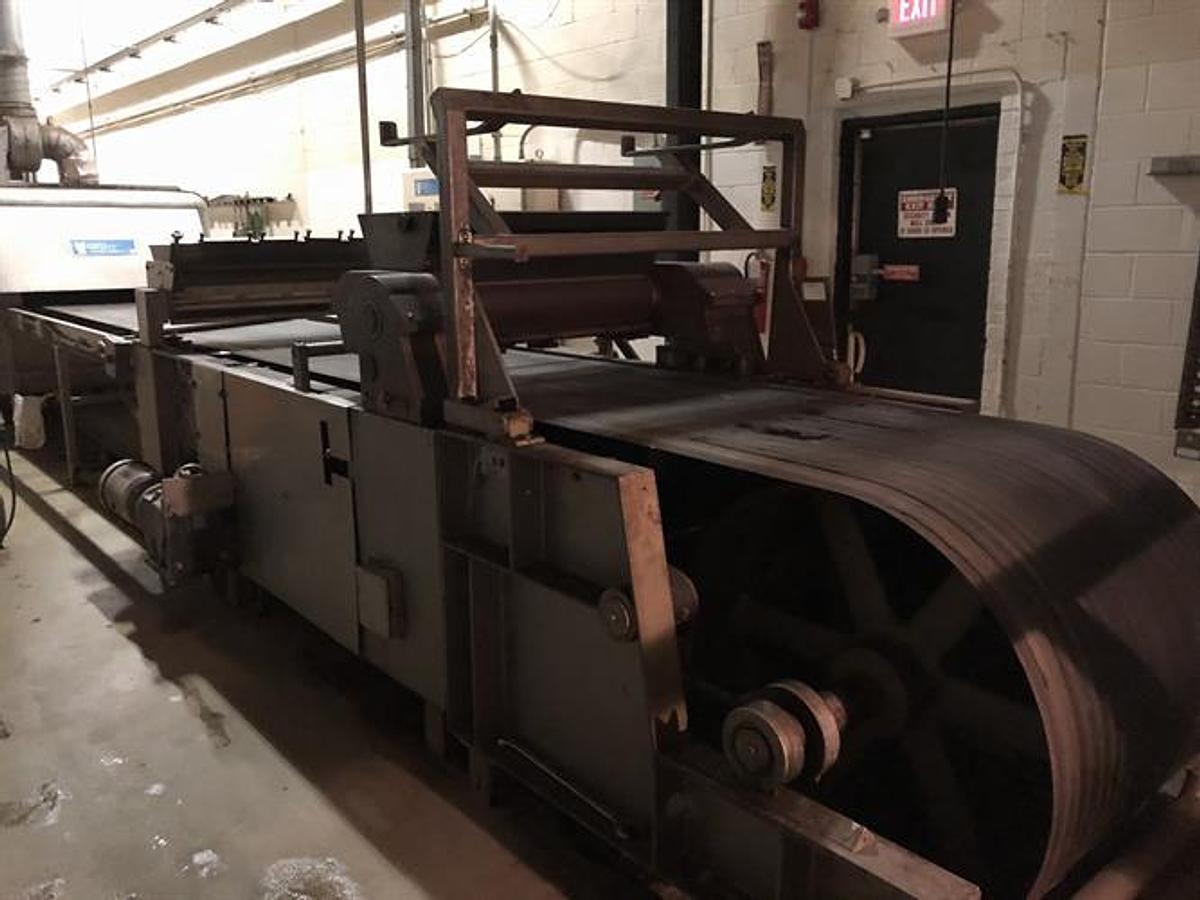 Used Werner Lehara 1- Meter Double Oven Line for Biscotti/Macaroons