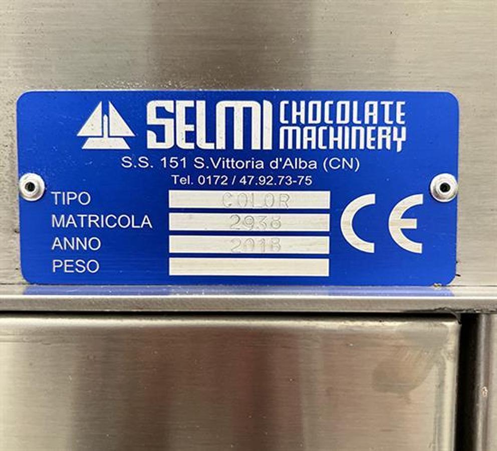 Used Selmi Color One Tempering Unit w Enrober