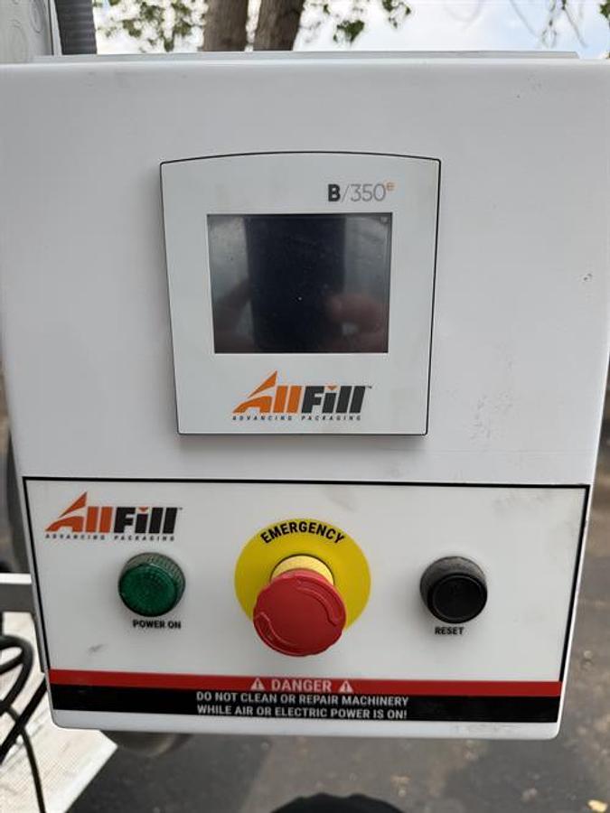 Used All-Fill model 350E Auger Filler on Stand