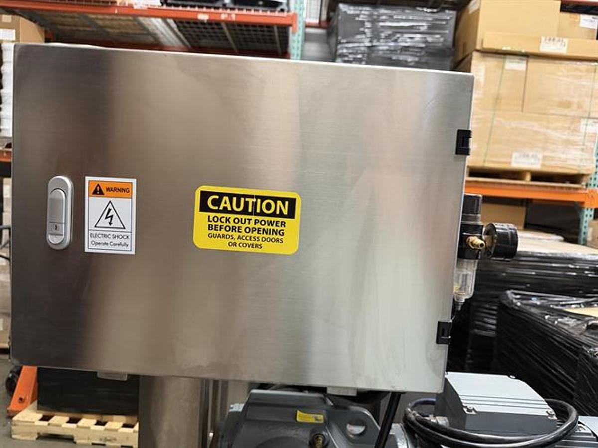 Used Munson 10 cuft Stainless Steel Ribbom Blender
