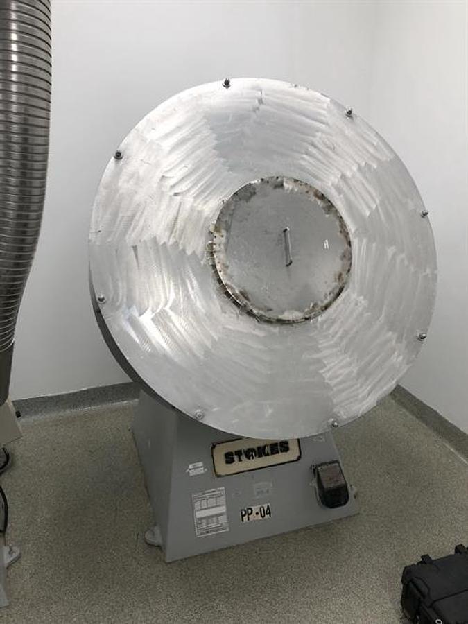 Used Stokes 40" diameter canvas polishing pan