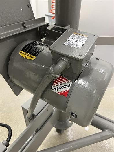 Used Patterson Kelley 3 Cu Ft stainless steel V Blender with intensifier bar