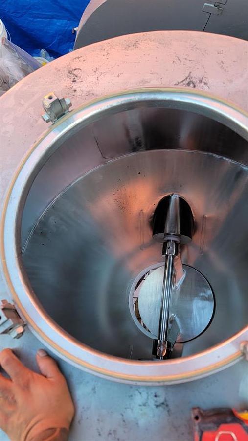 Used Gemco 30 Cu Ft stainless steel double cone blender