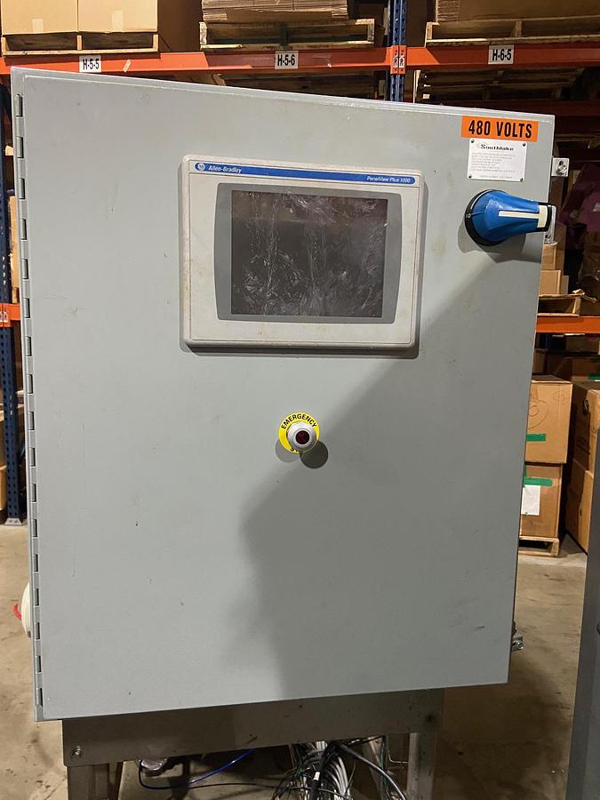 Used Savage 1250 lb SS Chocolate Melter with SS Jacketed Pump