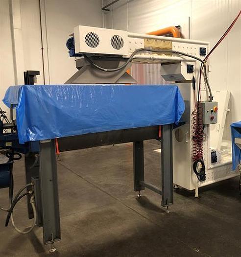 Used Deamco model BES-12F-T-X Z-Configuration 77" tall Bucket Elevator