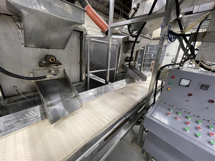 Used (3) 150-lb Capacity Stainless Steel Dry Roasters