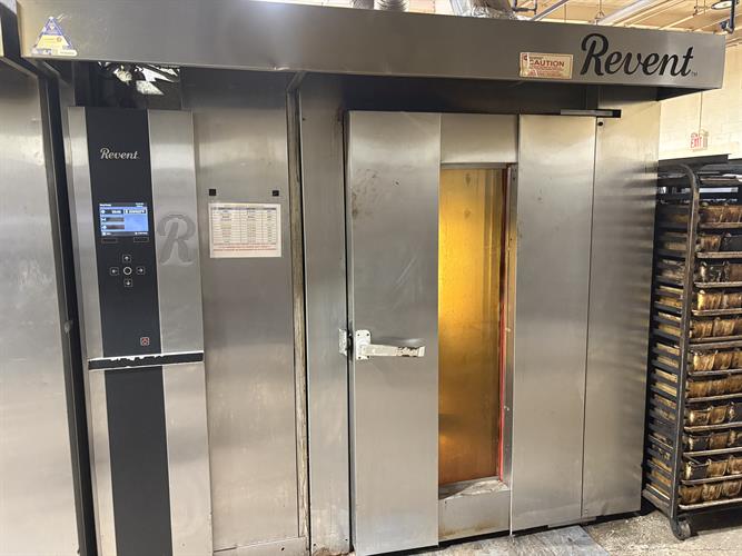 Used Revent Gas Fired Double Rack Oven