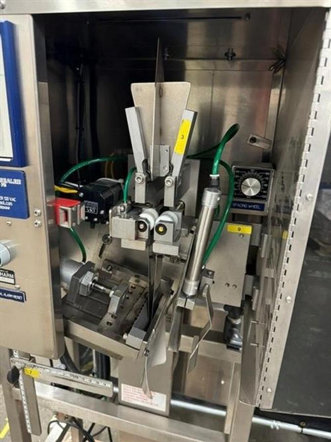 Used Marburg Model M-625FB Auto Cap Sealer/Shrink Bander