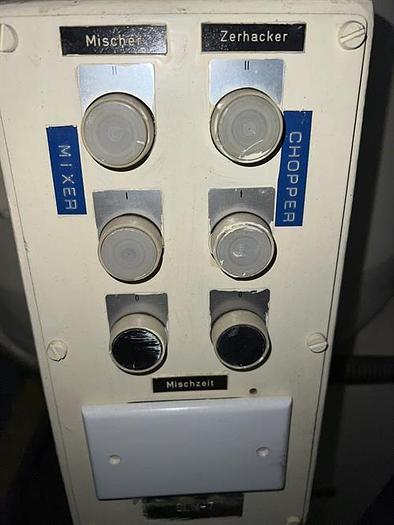Used Diosna model D100 stainless steel high intensity mixer