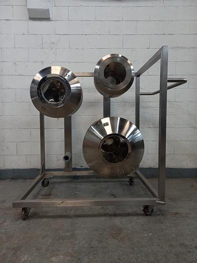 Used O'Hara model LCW-X LABCOAT coating pan