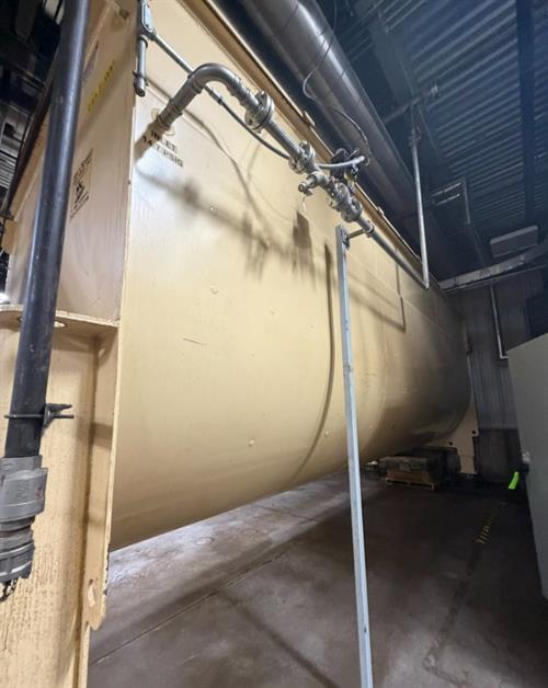 Used WM. A Schmidt 100,000 lb Jacketed Chocolate Tank