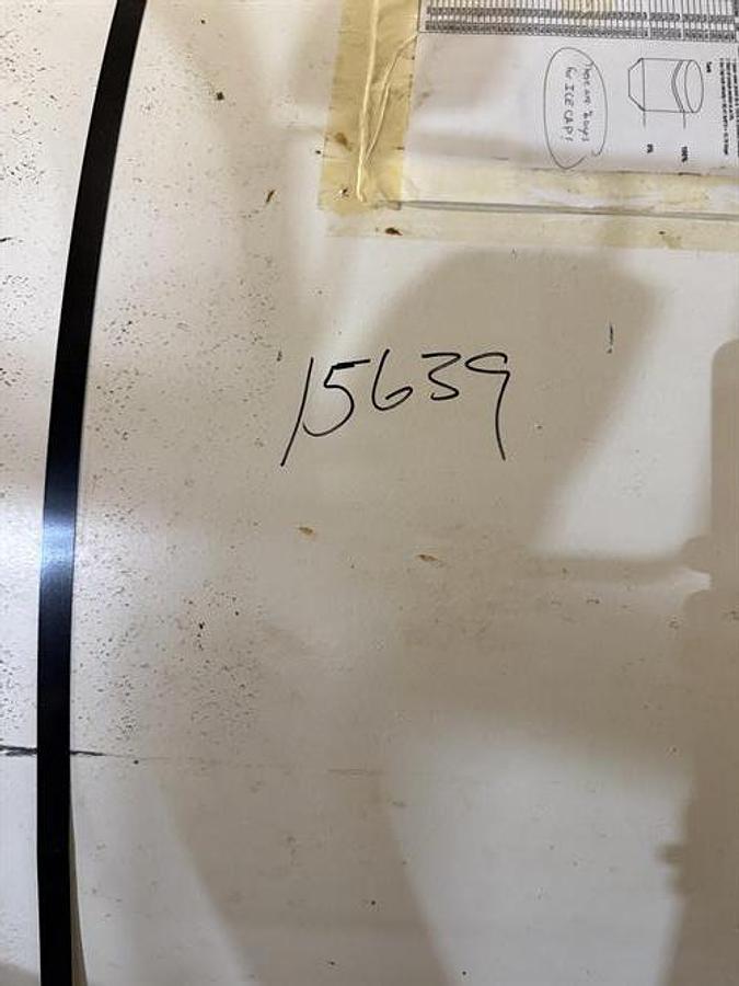 Used McCarter 20,000 lb Jacketed Vertical Agitated Chocolate Tank