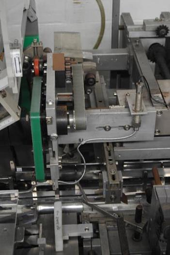 Used Uhlmann model C100 Cartoner with blister feed