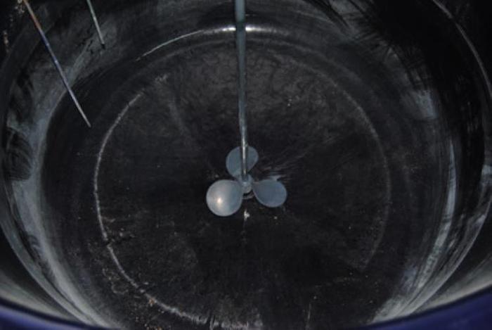 Used TYCON 300-GAL GLASS LINED TANK -