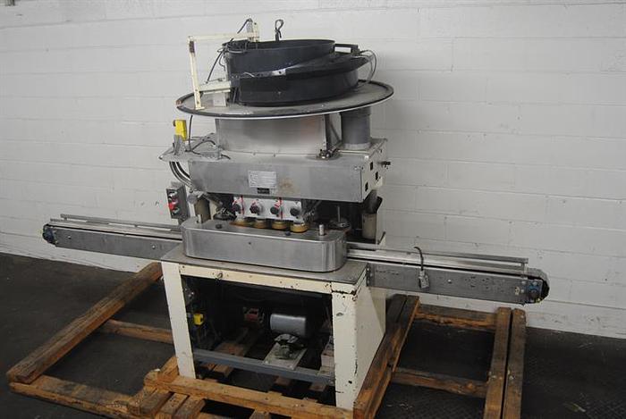 Used Kaps-All Model C 8-Quill Capper -